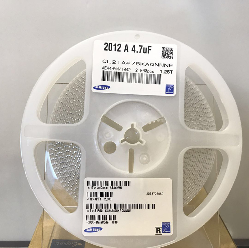 三星贴片电容CL21A475KAQNNNE
