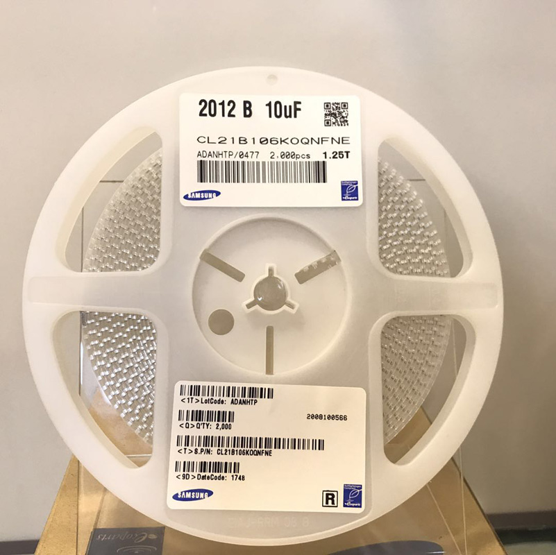 三星贴片电容 CL21B106KOQNFNE