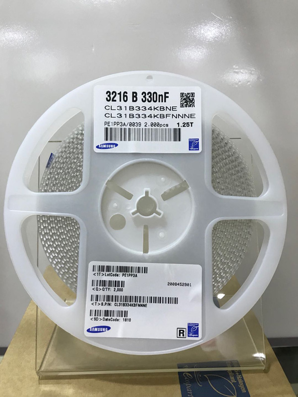 三星贴片电容CL31B334KBFNNNE