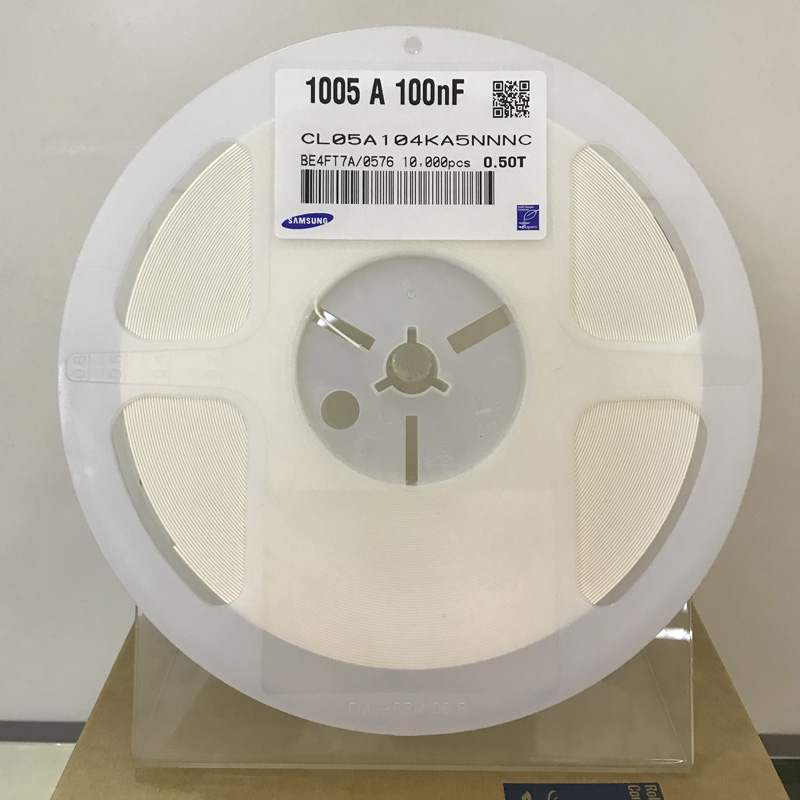 三星贴片电容CL05A104KA5NNNC
