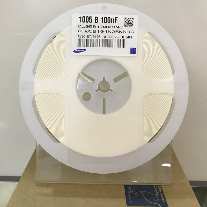 三星贴片电容CL05B104KO5NNNC