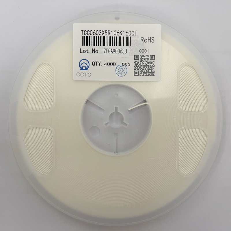 三环贴片电容TCC0603X5R106K160CT