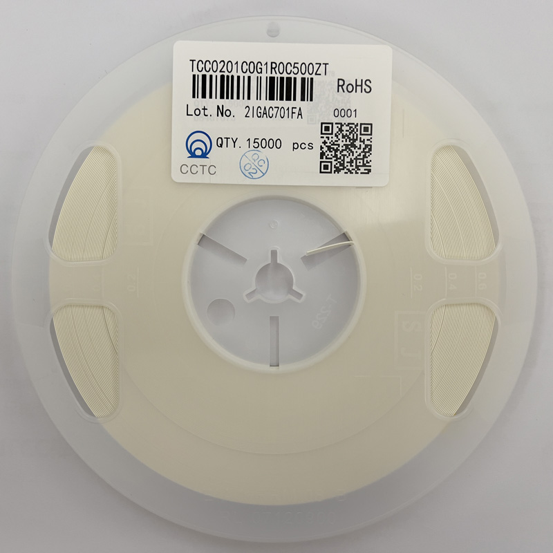 三环贴片电容TCC0201C0G1R0C500ZT